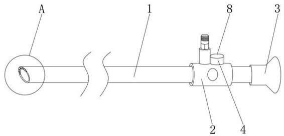 Anti-fogging device for laparoscopic lens