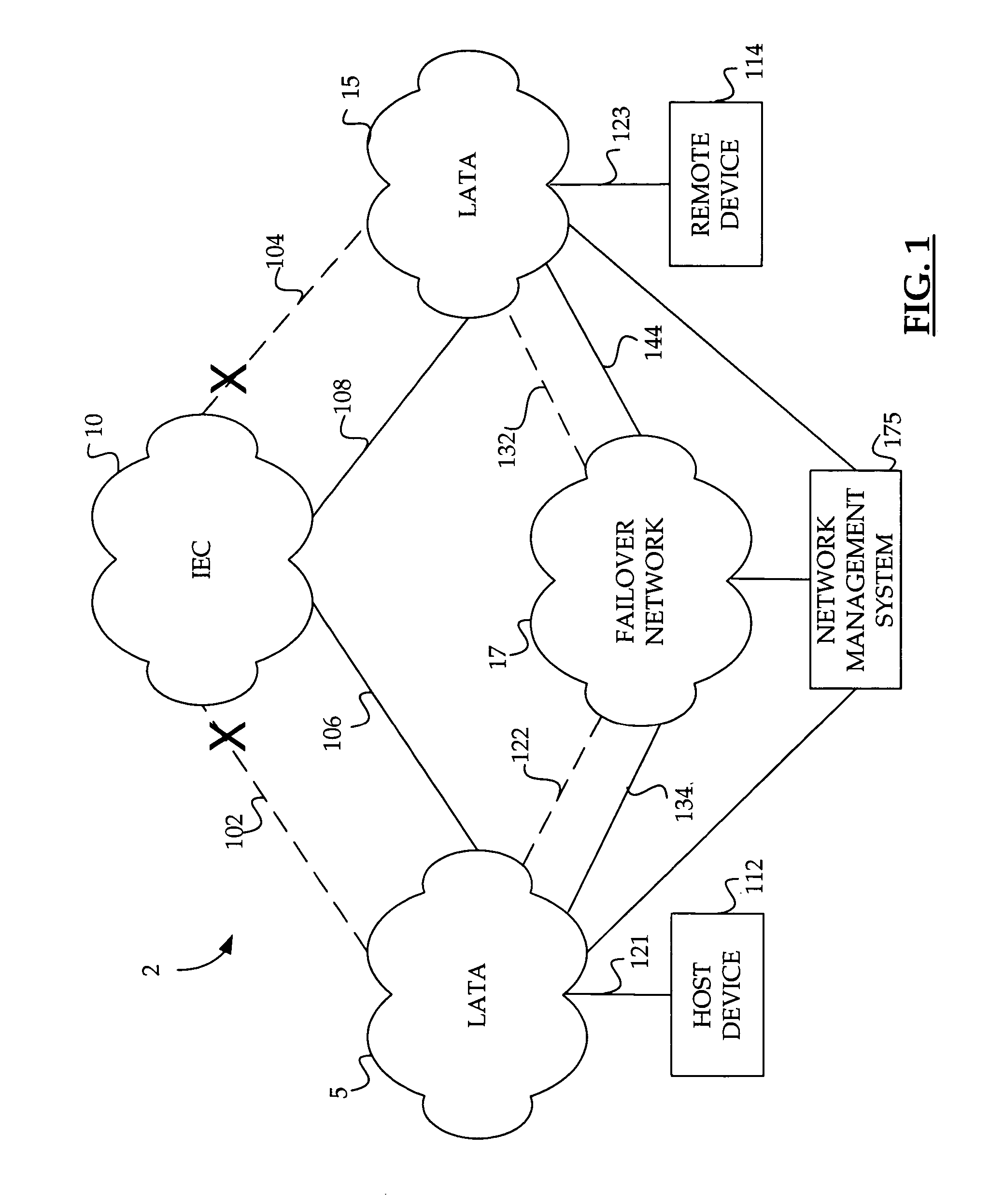 Method and system for automatically rerouting data from an overbalanced logical circuit in a data network