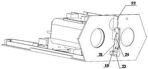 Multifunctional electric cleaning device for robot lens