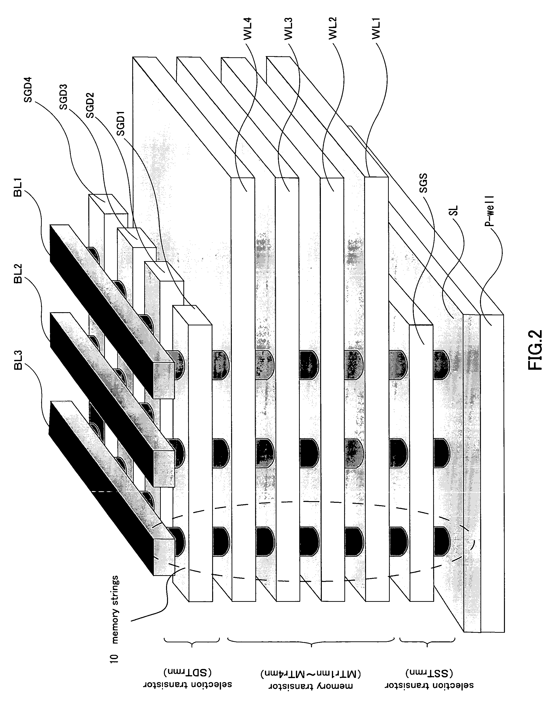 Nonvolatile semiconductor memory device and manufacturing method thereof