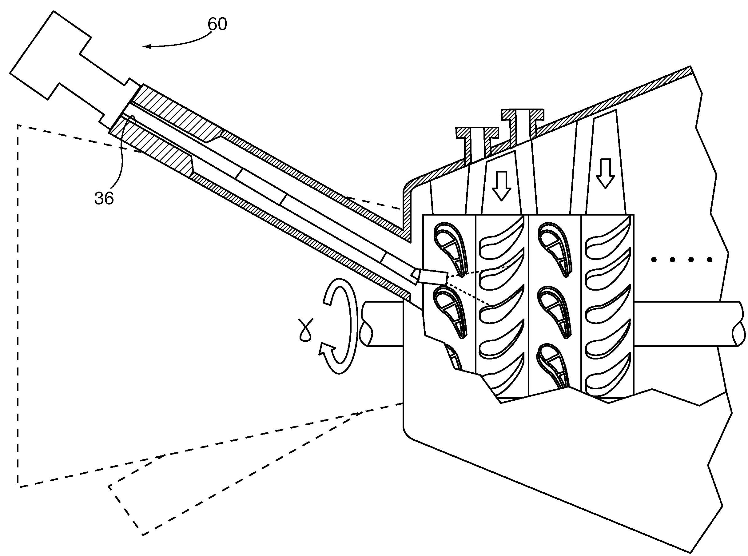 System and method for automated optical inspection of industrial gas turbines and other power generation machinery with multi-axis inspection scope