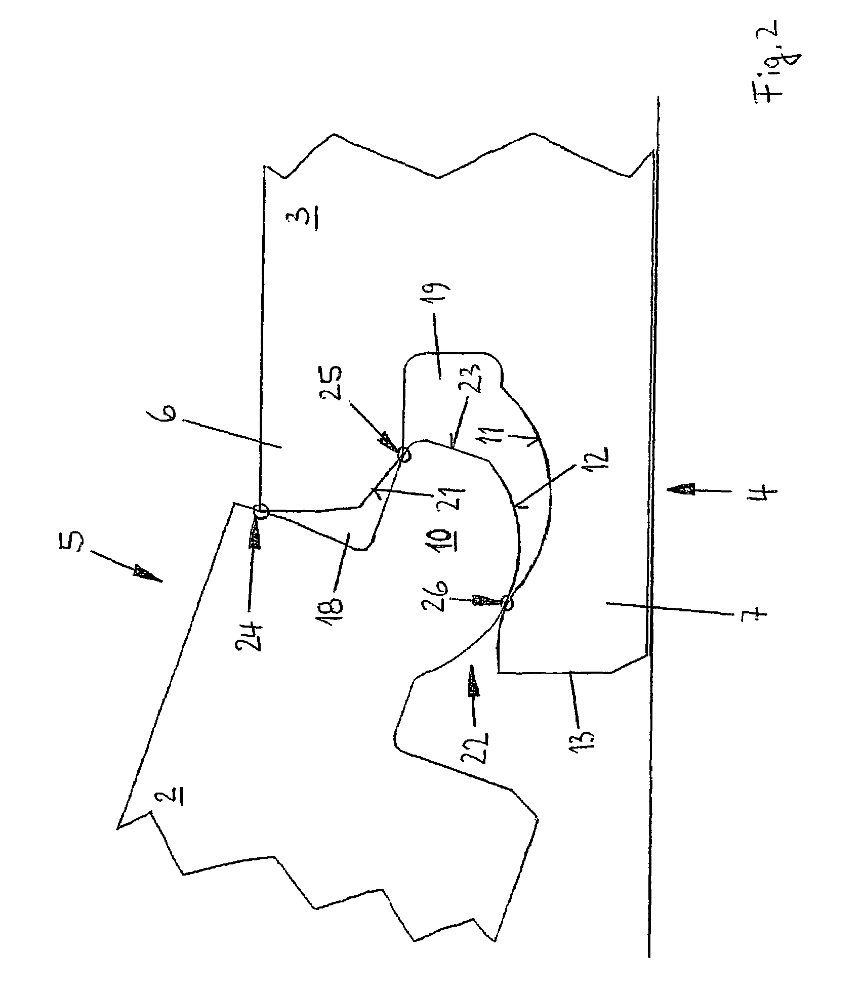 Panel and locking system for panels