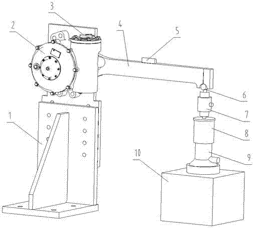 Worm gear case slip torque test system