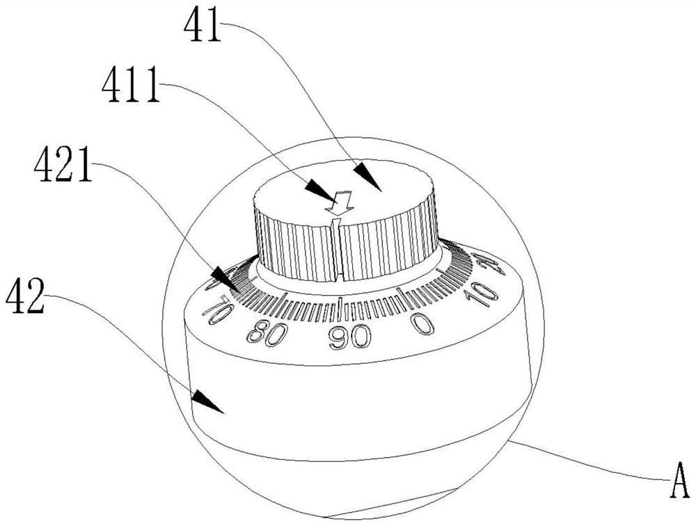 Device for smearing liquid