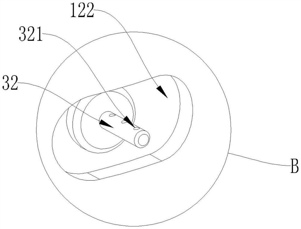 Device for smearing liquid