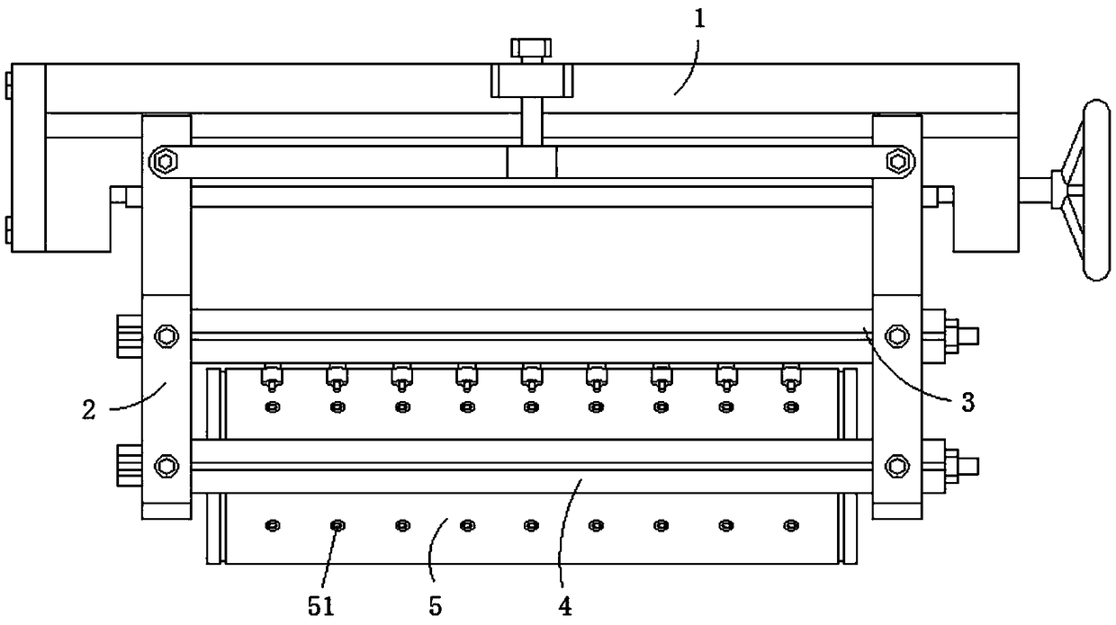 Seed suction hole blowing mechanism in precision seeding production line