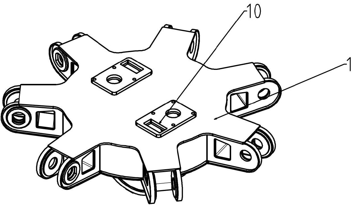 Universal mechanism for realizing triple or quadruple operation of grab bucket