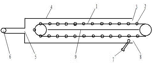 Forced casting cooling system