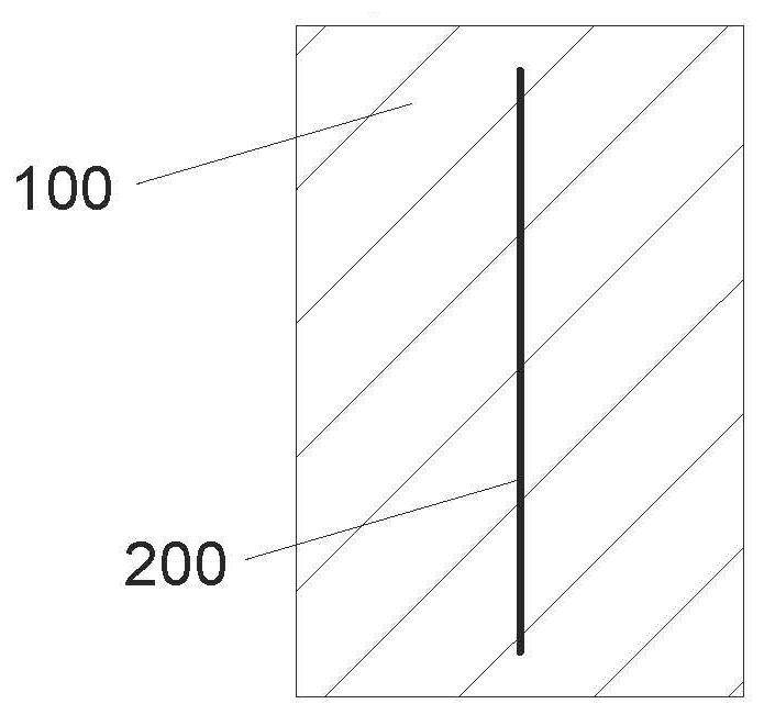 Built-in vertical steel plate reinforced recombined bamboo beam and preparation method thereof