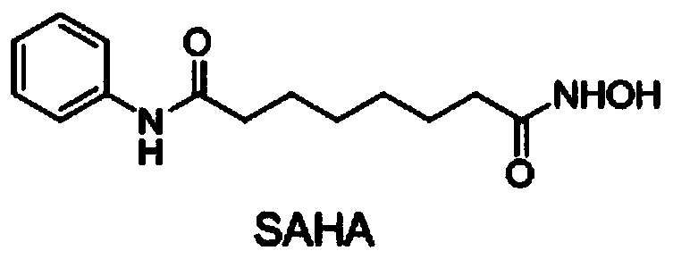 Bexarotene hydroximic acid as well as preparation method and application thereof