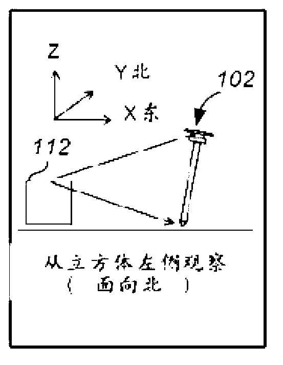 Determining tilt angle and tilt direction using image processing