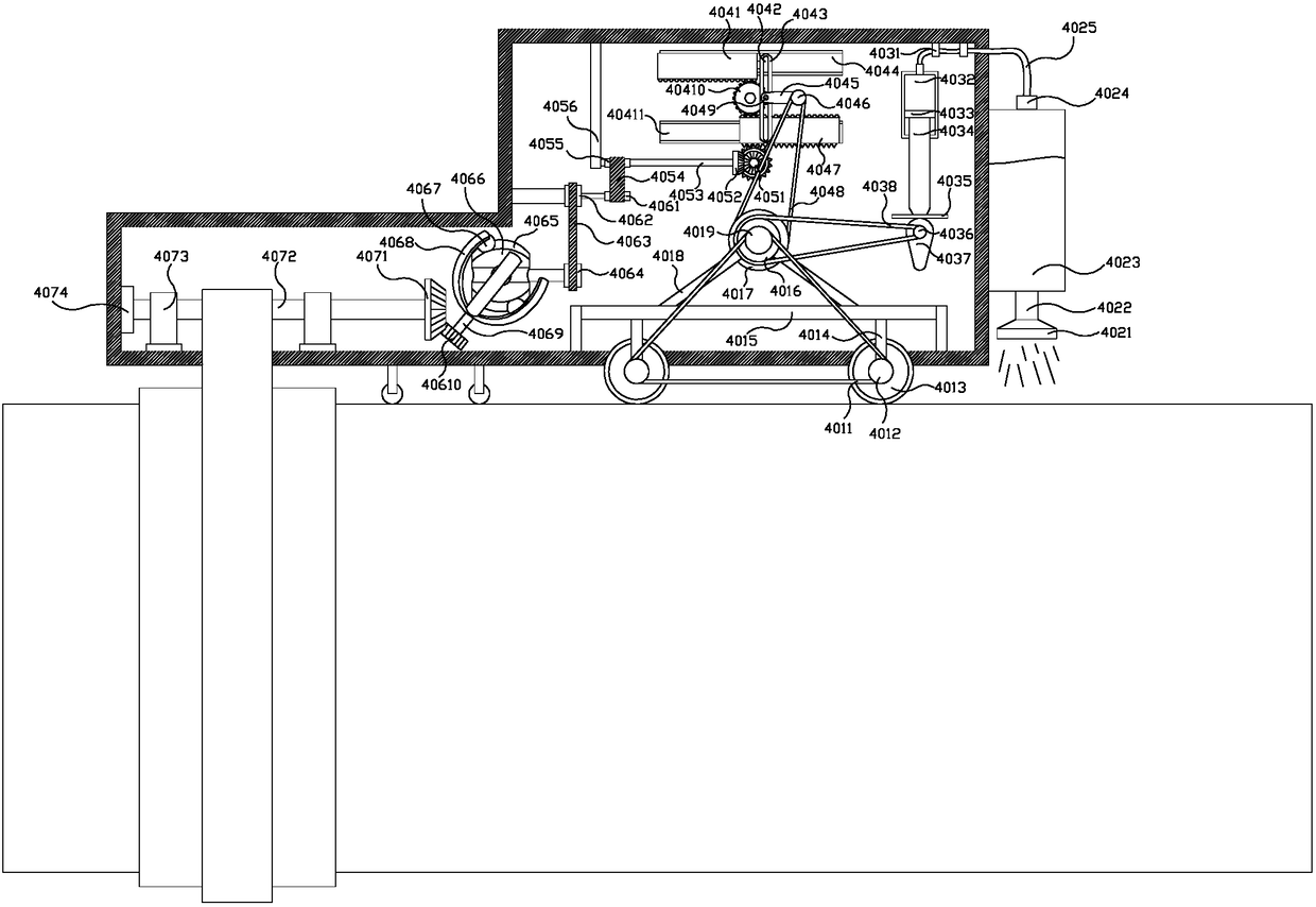 Natural gas pipeline cleaning device