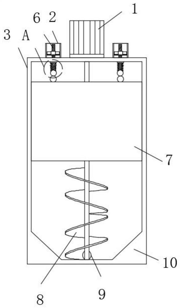 Concrete ingredient stirring equipment with weighing function