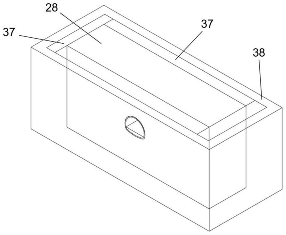 Model test device and method for operating highway tunnel lining disease evolution rule