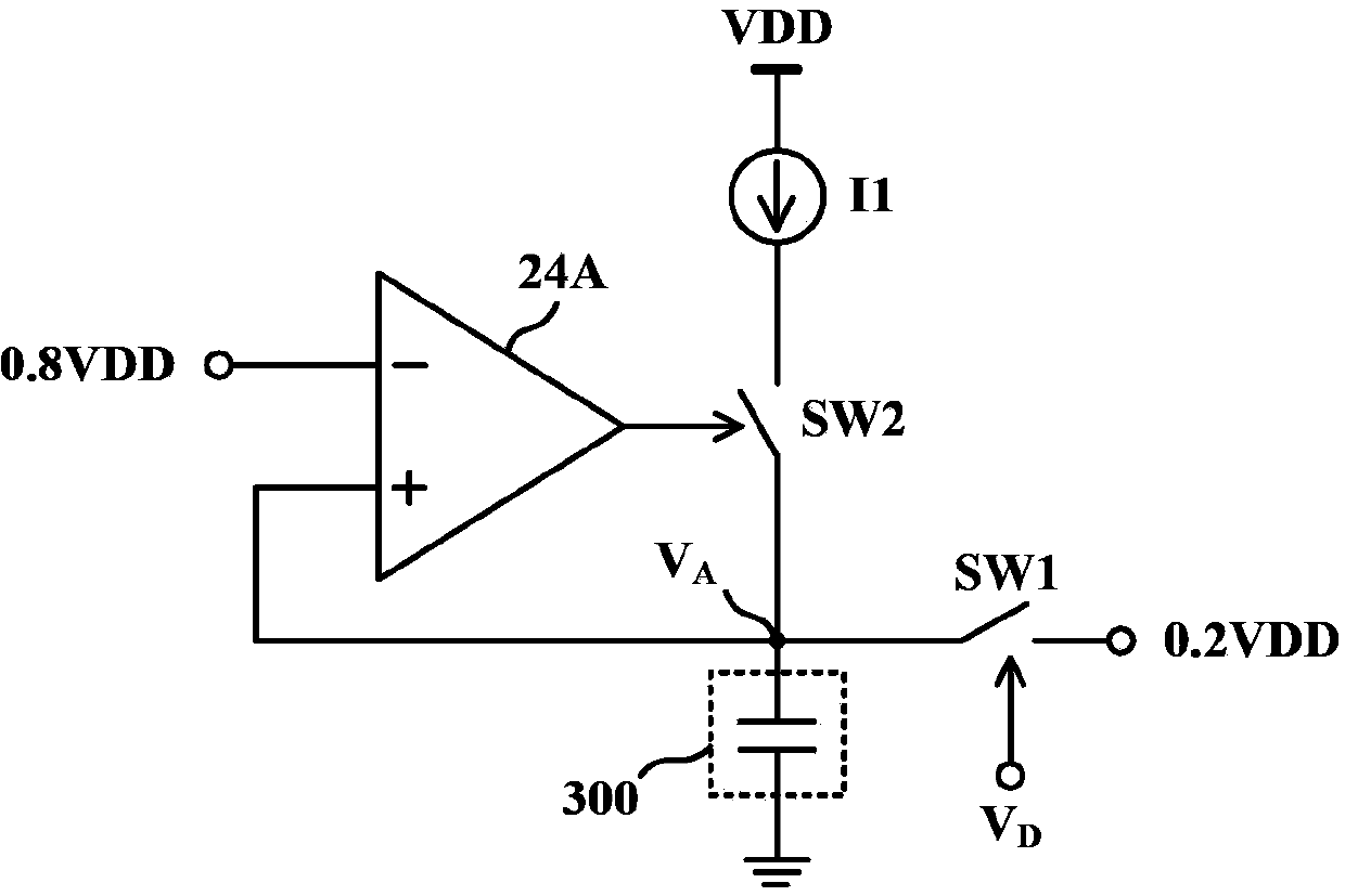 Capacitive touch system and driving device thereof