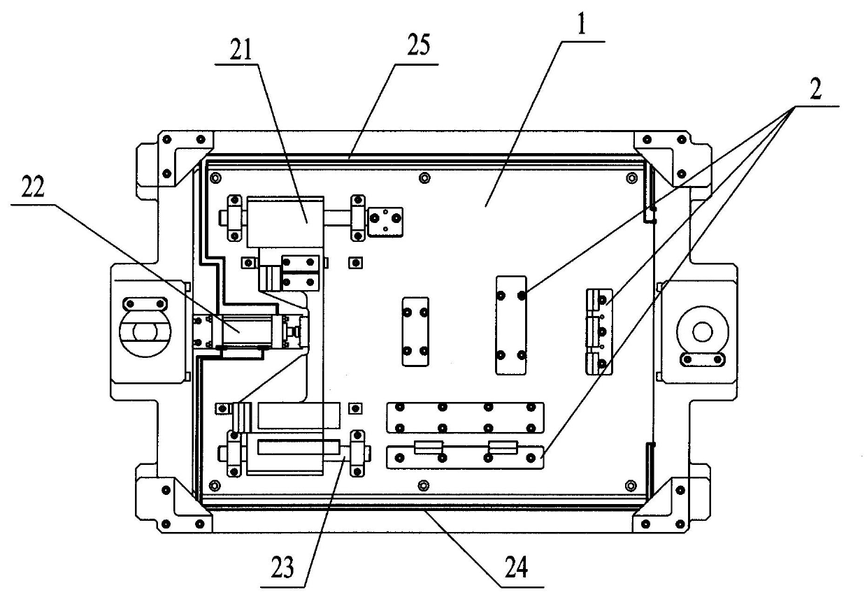 Automatic core assembling and setting clamp