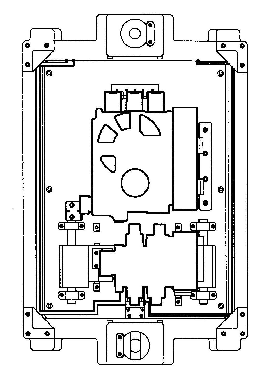 Automatic core assembling and setting clamp