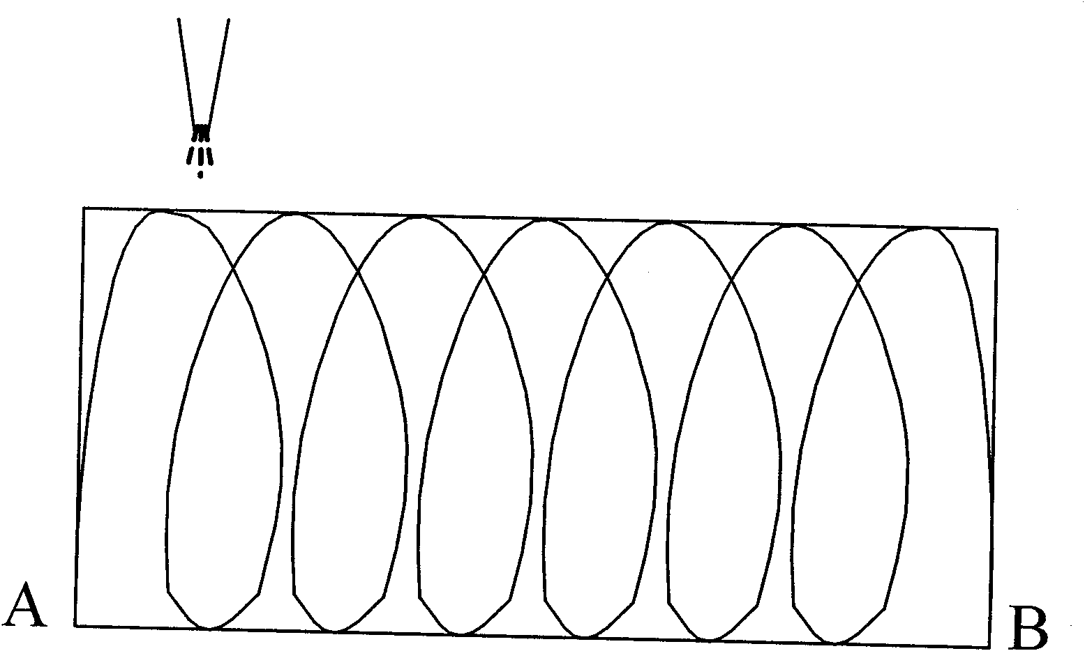 Method for cladding copper alloy layer on surface of steel substrate by laser brazing