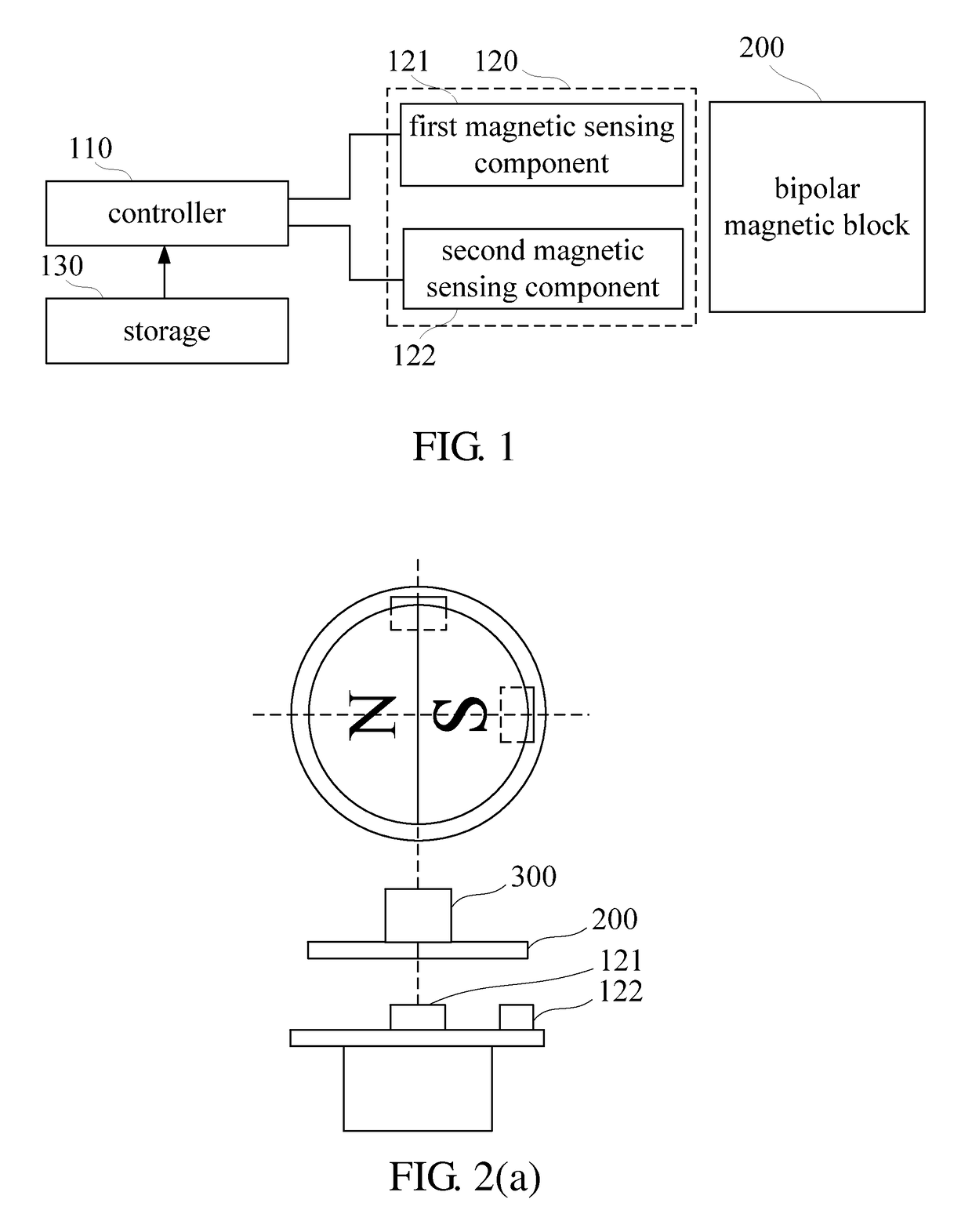 Non-contact adjustable hysteretic magnetic encoder