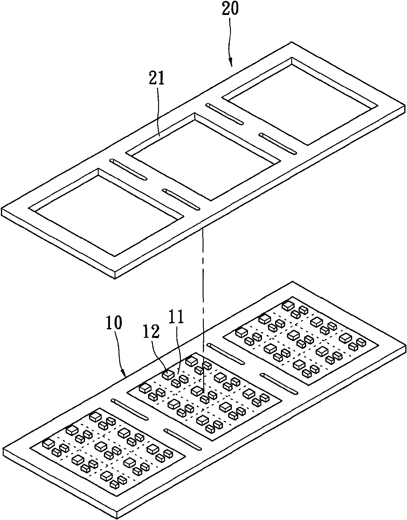 Semiconductor encapsulating method