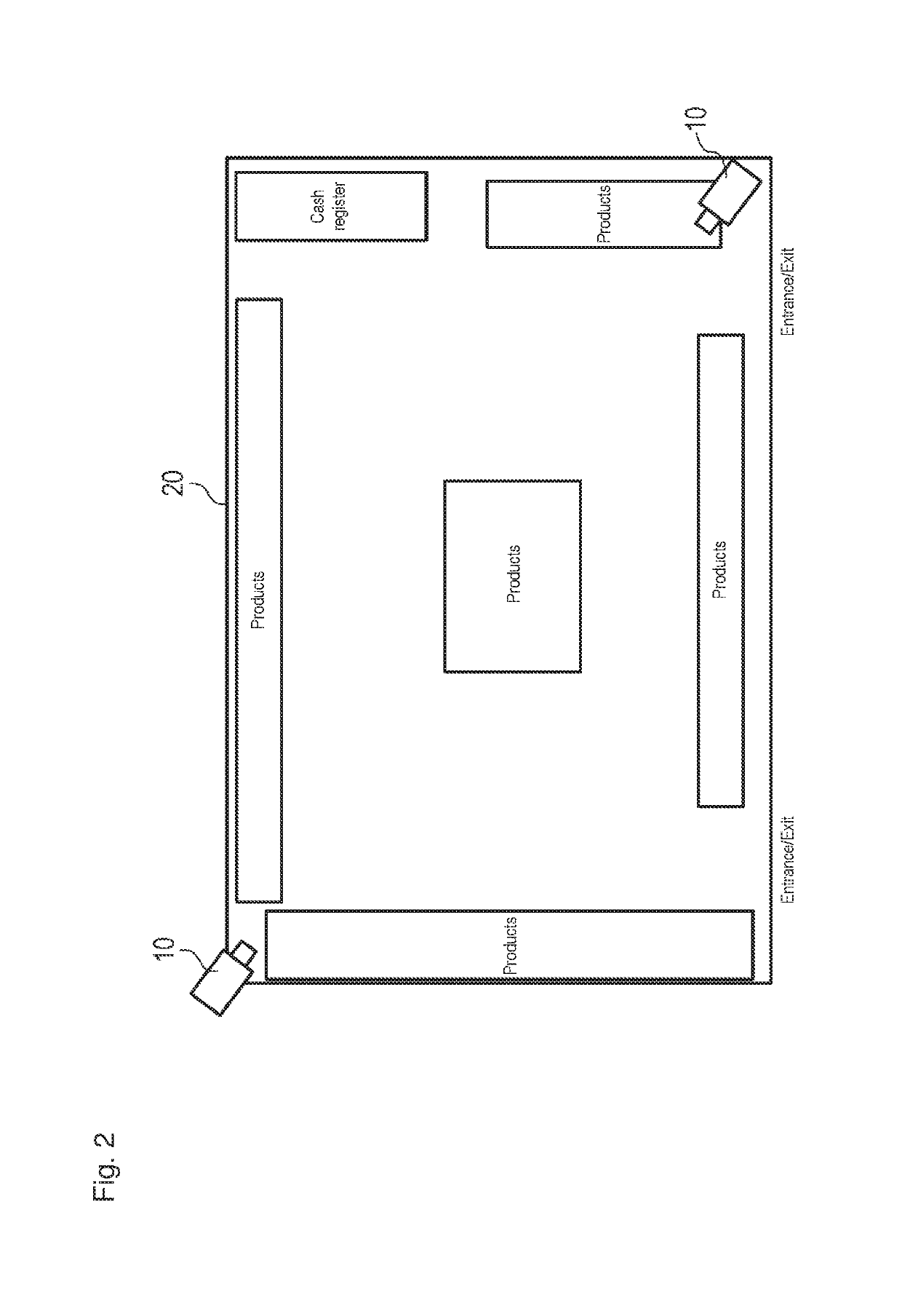 Person trend recording device, person trend recording method, and program