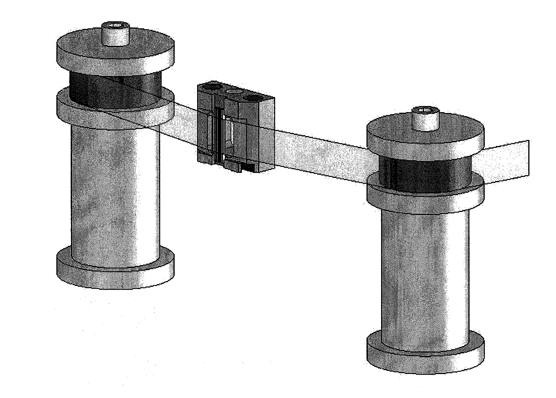 Recording heads with embedded tape guides and magnetic media made by such recording heads