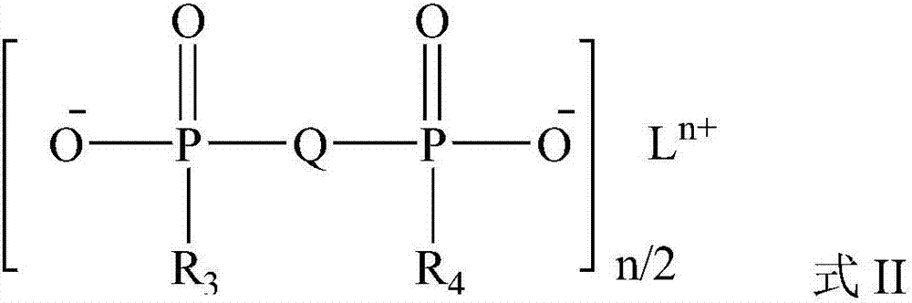 Halogen-free flame retardant and high-polymer material with same