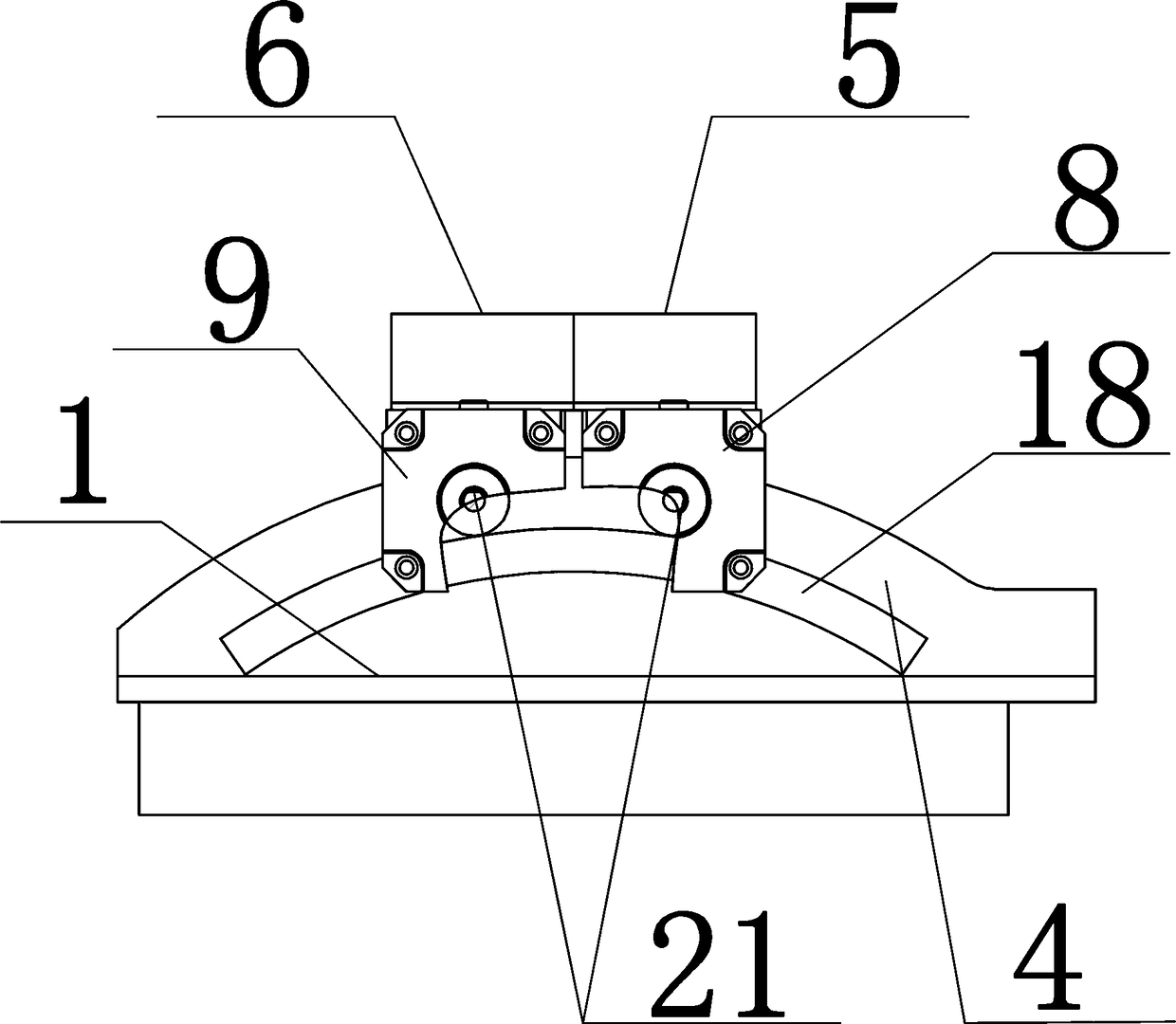 A front collimator for ct