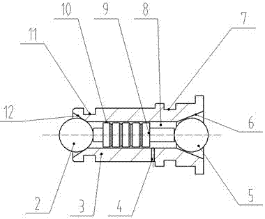 Automatic control switch valve and process method thereof