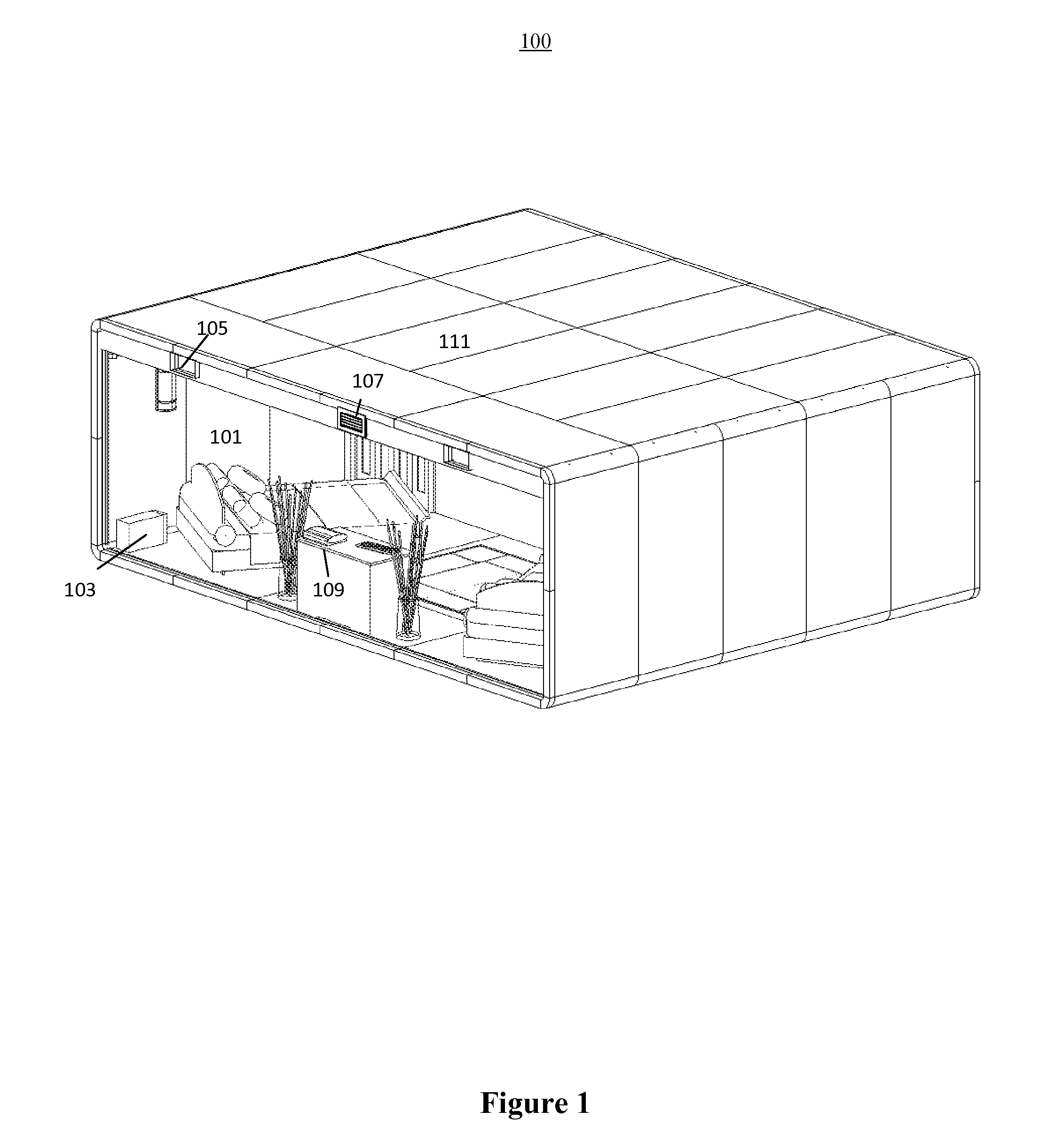 Portable interactive modular selling room