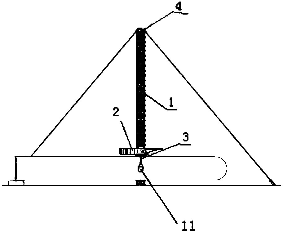 Integral hoisting device and method