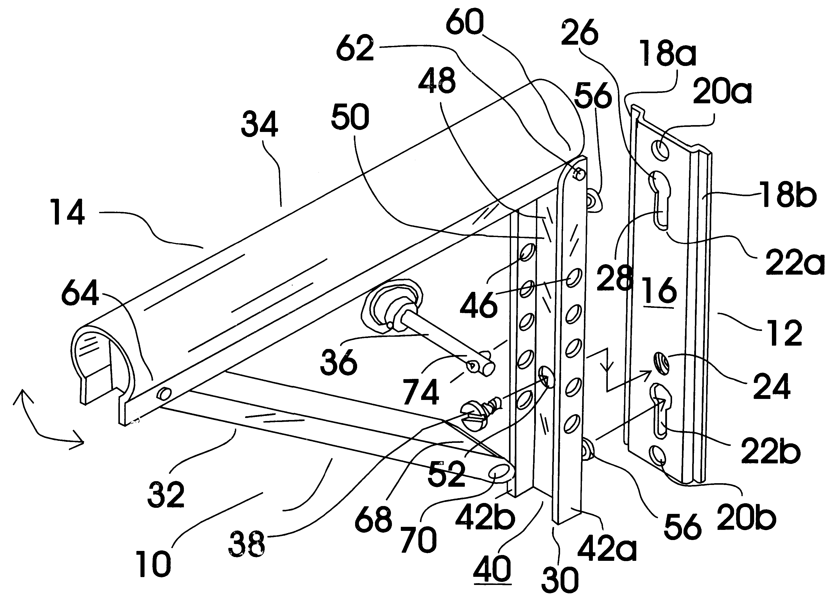 Detachable railing system