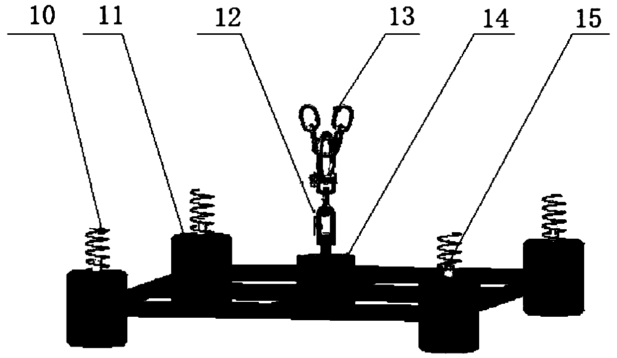 Novel deep sea propeller thrust test platform