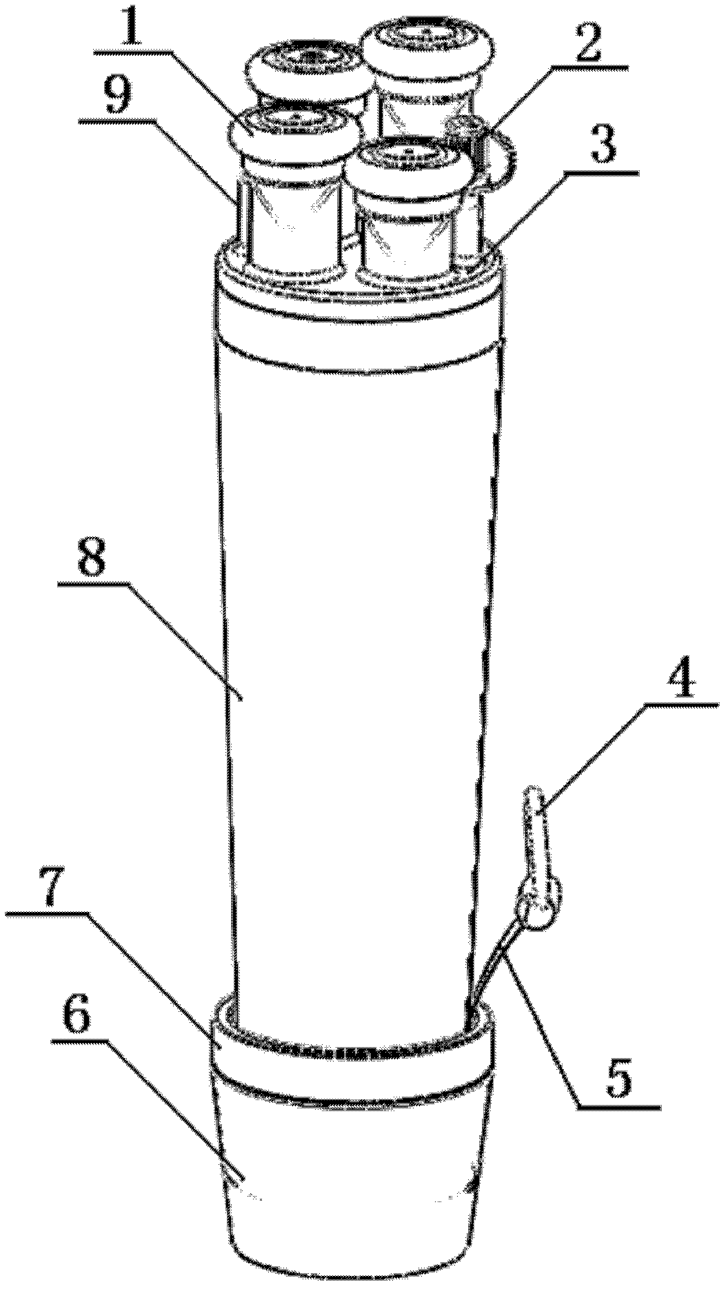 Invisible endoscopic channel for multichannel flexible single-hole abdominal cavity minimally invasive surgery