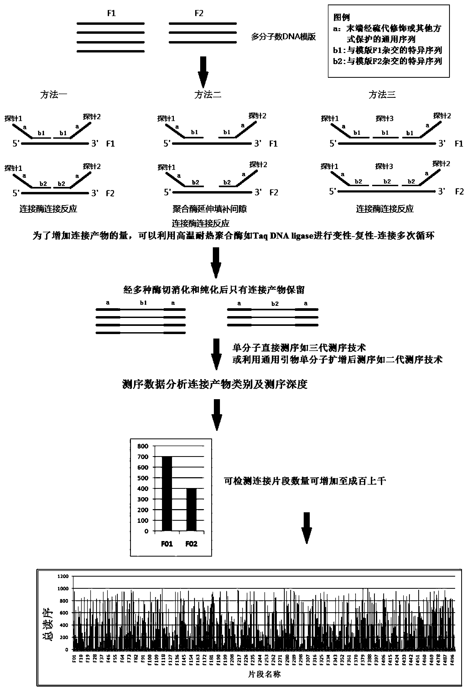 High-flux nucleic acid analysis method and application thereof