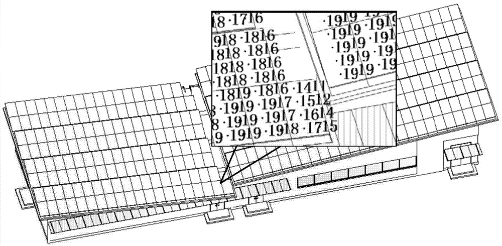 Photovoltaic power generation equipment radiation analysis method based on building information model