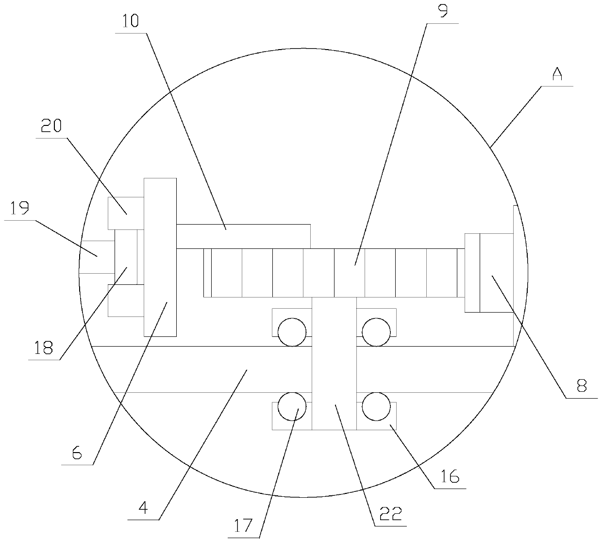 Industrial ventilation and dust removal equipment with adjusting function