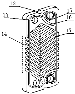 Plate type phase-change thermal storage heat exchanger capable of supplying heat stably