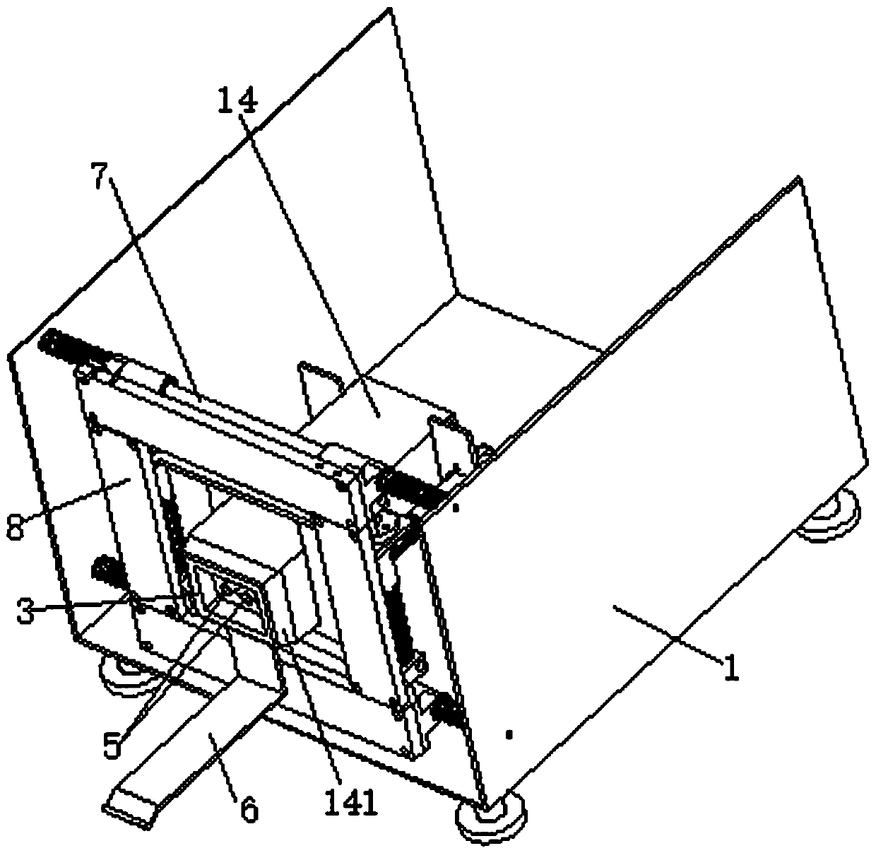 Magnetic type robot charging pile and robot charging system