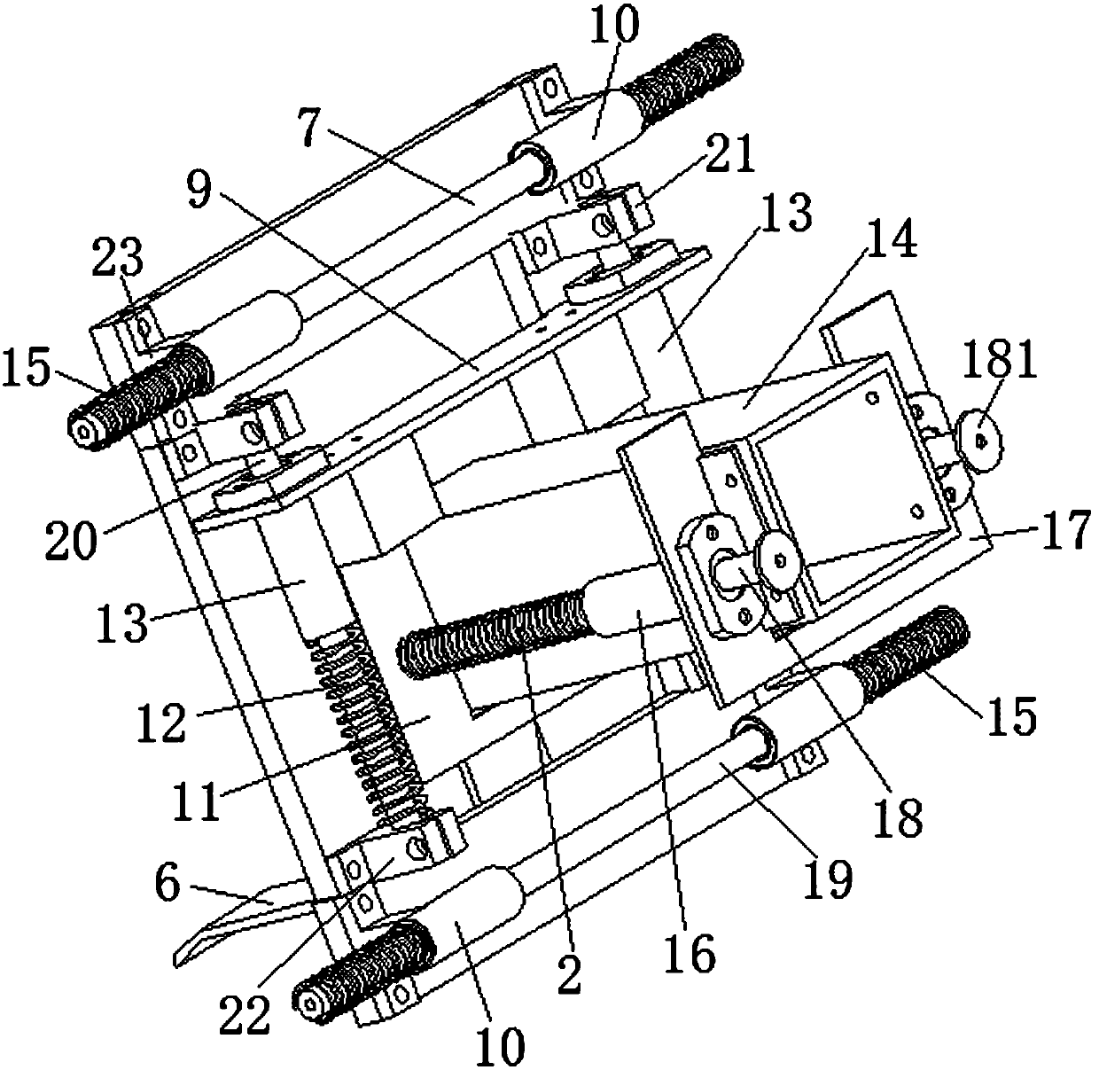 Magnetic type robot charging pile and robot charging system