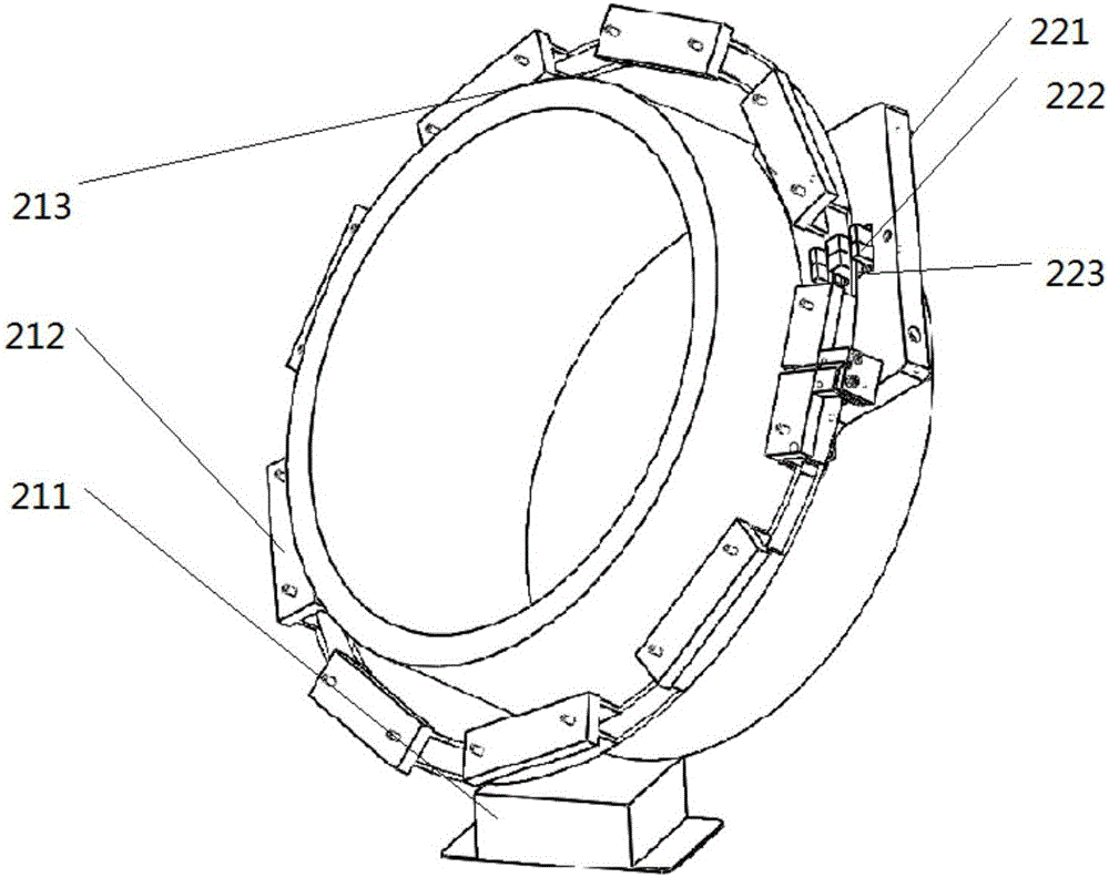 Power online monitoring system of rotation output equipment