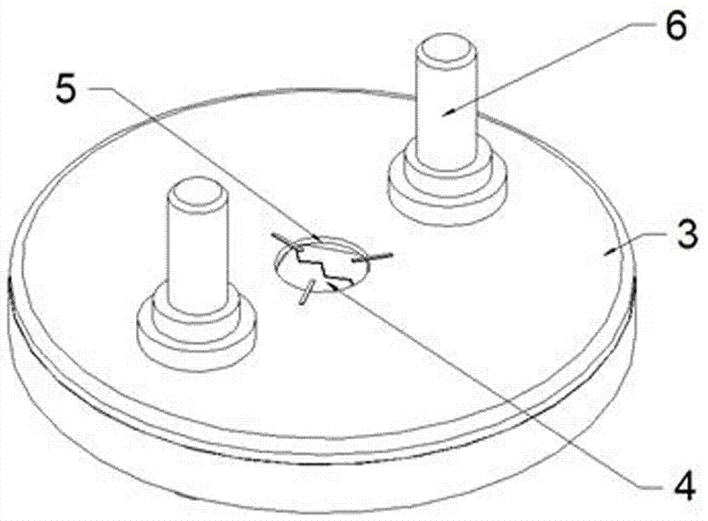 Lithium battery module and pressure relief device thereof