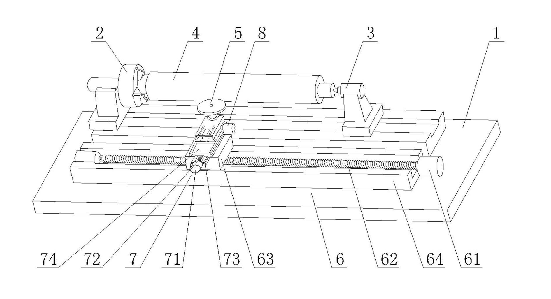 Full-automatic polishing tool for environmental ultrahard coating corrugator roll