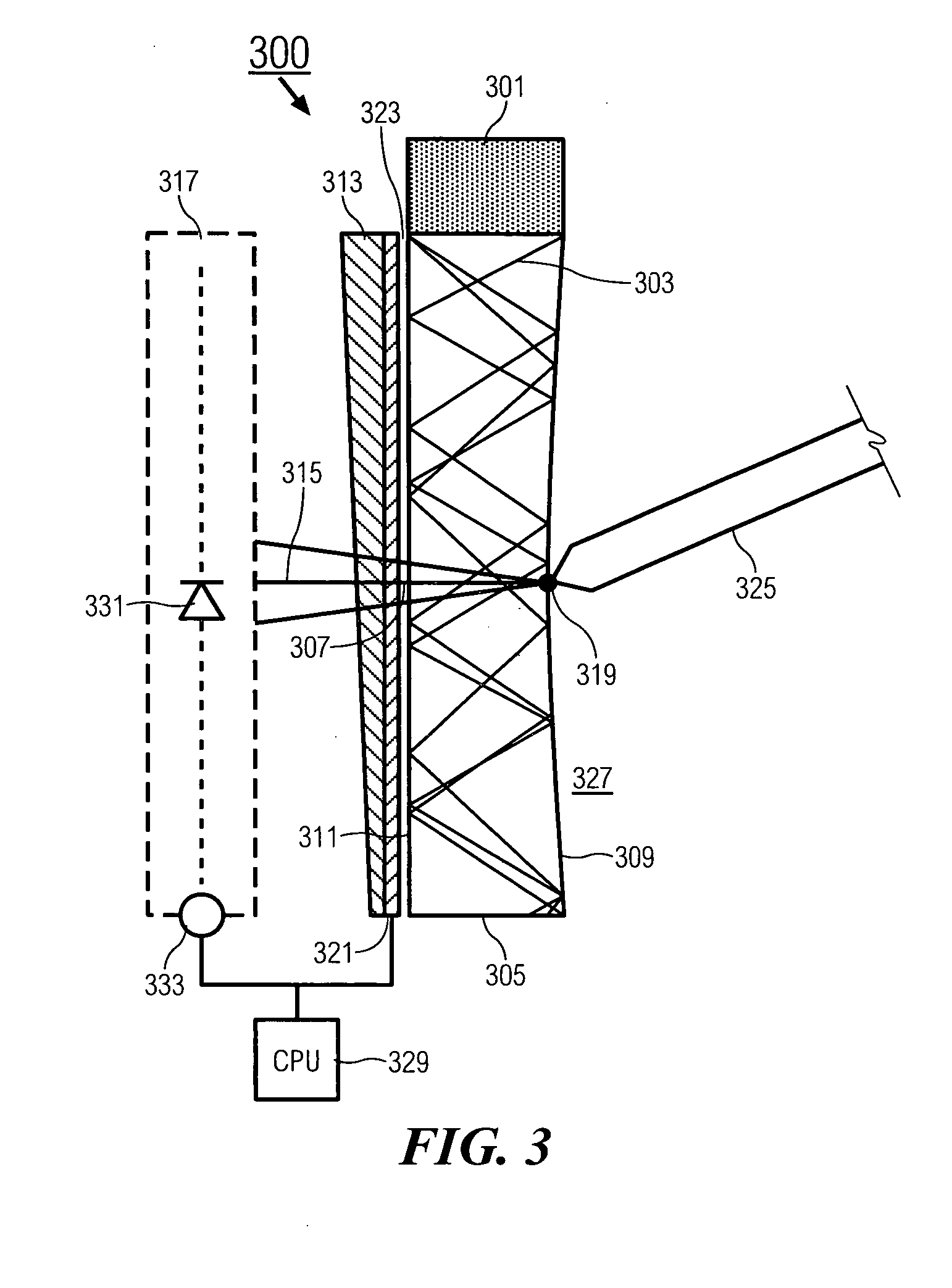 Touch screen with light-enhancing layer