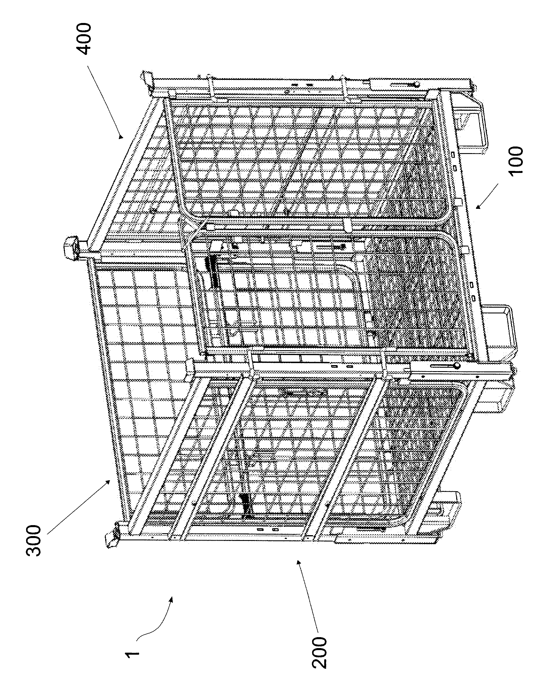 Cage for handling or storing goods