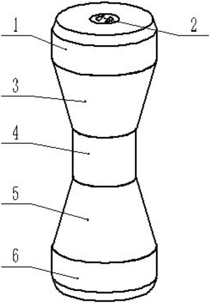 Closed type water-saving writing brush cleaning device