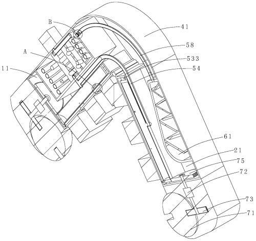 Wind turbine blade cleaning equipment for power generation equipment