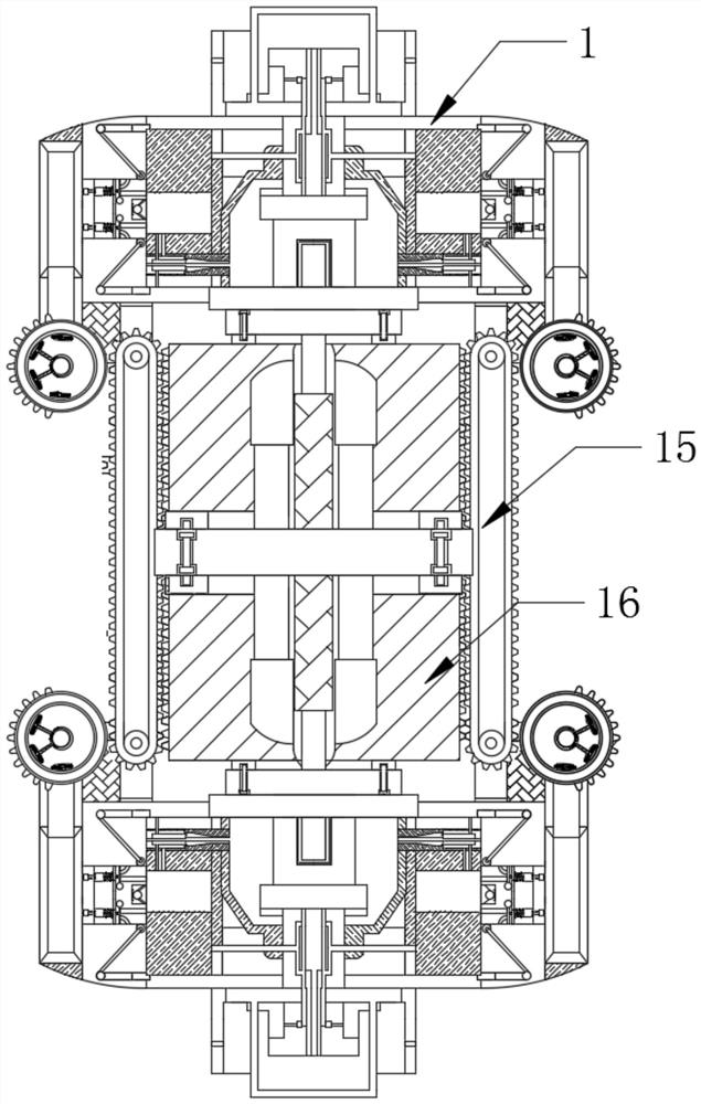 Transportation table intelligent electromechanical equipment capable of rapidly loading and unloading goods