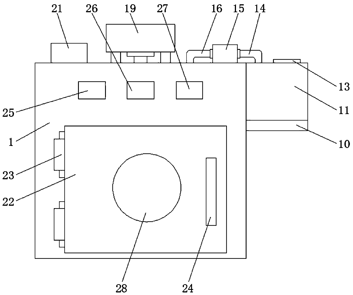 Medical care disinfection treatment device