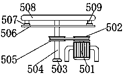 Burr removing device for photovoltaic panel machining